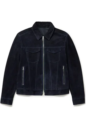 Mr P. Suede Trucker Jacket - Men - - L