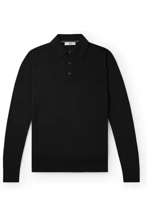 Mr P. Merino Wool Polo Shirt - Men - - M