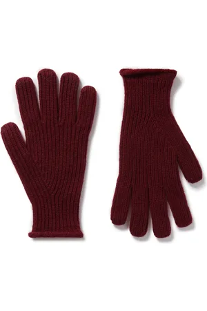 Mr P. Ribbed Wool Gloves - Men