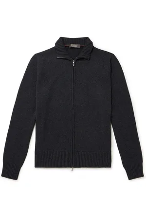 Loro Piana Cashmere Zip-Up Sweater - Men - - IT 48