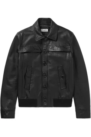Saint Laurent Padded Leather Jacket - Men - - IT 48