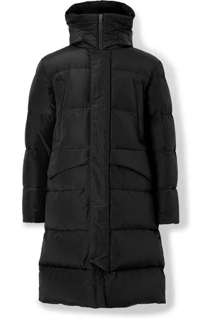 Quilted Padded Shell Hooded Down Parka