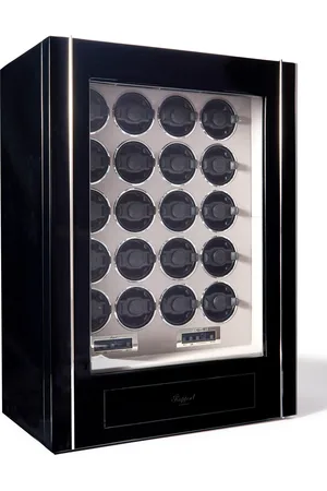 Rapport London Paramount Wood 20-Piece Watch Winder - Men