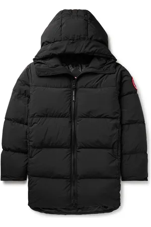 Canada Goose Lawrence Logo-Appliquéd Quilted Enduraluxe® Hooded Down Jacket - Men - - XL