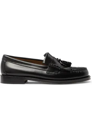 G.H. Bass Weejuns Layton Kiltie Moc II Leather Tasselled Loafers - Men - - UK 8.5