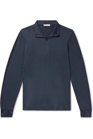 ONIA Everyday Stretch-Jersey Half-Zip Top - Men - - S