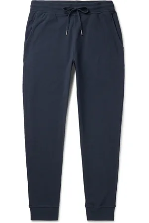 ONIA Waffle-Knit Cotton-Blend Sweatpants - Men - - XXL