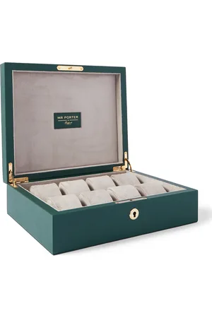 Rapport London Leather Eight-Piece Watch Box - Men