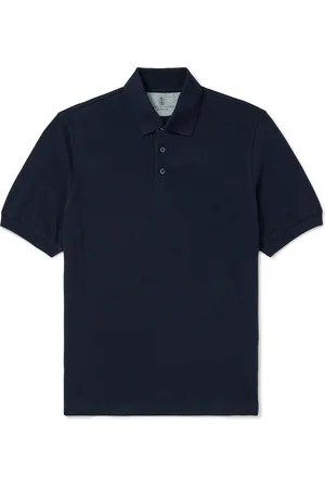 Brunello Cucinelli Cotton-Piqué Polo Shirt - Men - - XS