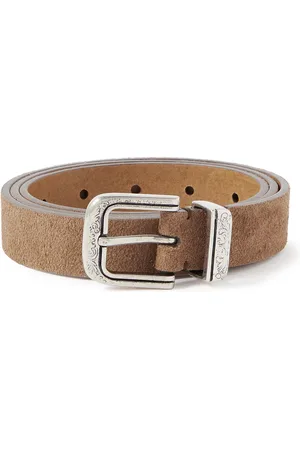 Brunello Cucinelli 3cm Suede Belt - Men - - EU 100