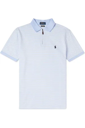 POLO RALPH LAUREN Striped Cotton-Piqué Polo Shirt for Men