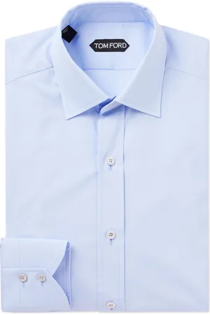 Tom Ford Cotton-Poplin Shirt - Men - - EU 40
