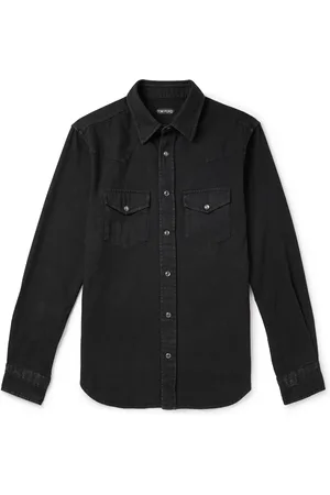 Tom Ford Denim Western Shirt - Men - - EU 40