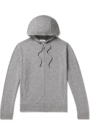 Mr P. Wool and Cashmere-Blend Zip-Up Hoodie - Men - - S