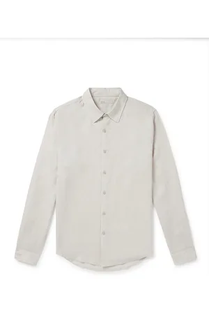 ONIA Air Spread-Collar Linen and Lyocell-Blend Shirt - Men - - S