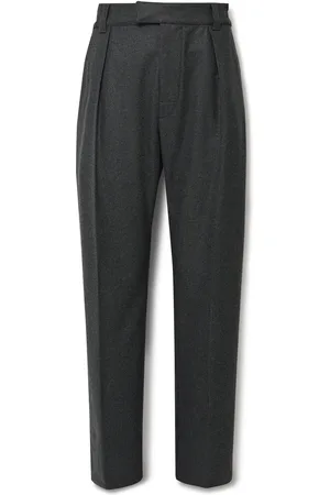 Loro Piana Reinga Straight-Leg Wish® Wool and Cashmere-Blend Trousers - Men - - IT 48