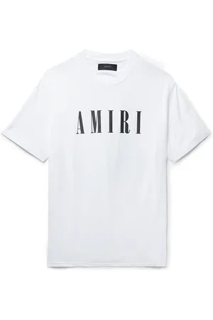 AMIRI Logo-Print Cotton-Jersey T-Shirt - Men - - L