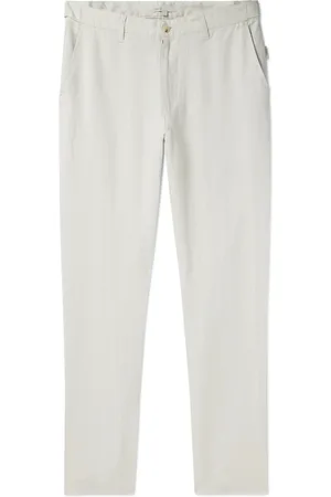 ONIA Straight-Leg Linen Trousers - Men - - UK/US 36