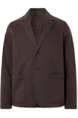 Mr P. Garment-Dyed Cotton-Blend Twill Blazer - Men - - M