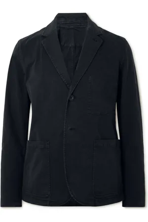 Mr P. Garment-Dyed Cotton-Blend Twill Blazer - Men - - M