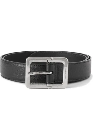 Saint Laurent 3cm Full-Grain Leather Belt - Men - - EU 95