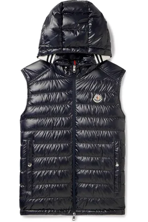 MONCLER Webbing-Trimmed Stretch-Cotton Jersey Zip-Up Hoodie for Men