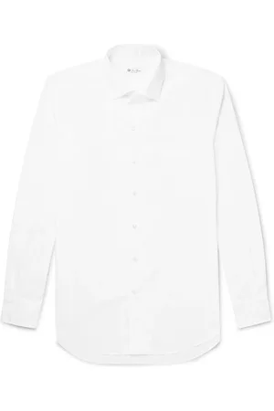 Loro Piana André Cotton-Poplin Shirt - Men - - M