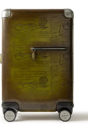 Berluti Formula 1005 Scritto Venezia Leather Suitcase - Men