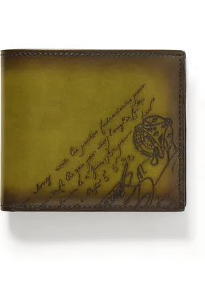 Berluti Makore Neo Scritto Venezia Leather Billfold Wallet - Men