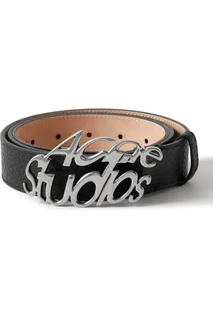 Acne Studios 3cm Full-Grain Leather Belt - Men - - S