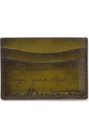 Berluti Bambou Neo Scritto Venezia Leather Cardholder - Men