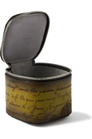 Berluti Scritto Venezia Leather Watch Case - Men
