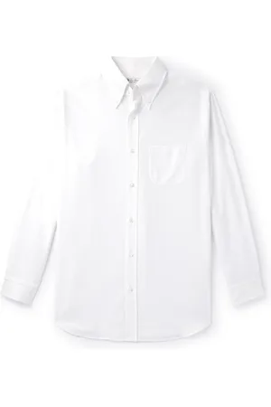 Loro Piana Button-Down Collar Cotton Oxford Shirt - Men - - XL