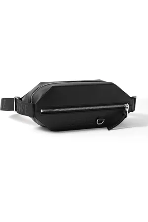 Loewe Logo-Debossed Leather Belt Bag - Men