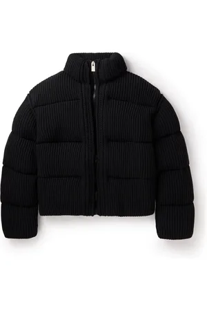 Moncler 6 Moncler 1017 ALYX 9SM Quilted Ribbed-Knit Down Jacket - Men - - XL