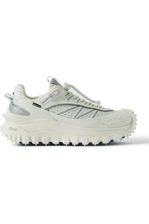 Moncler Trailgrip GTX Leather-Trimmed Ripstop and Canvas Sneakers - Men - - EU 45