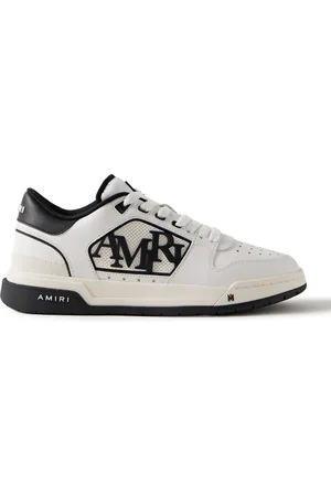 AMIRI Classic Low Logo-Appliquéd Suede and Rubber-Trimmed Leather Sneakers - Men - - EU 45