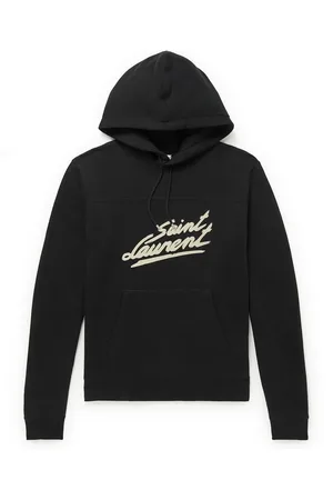 Men's saint laurent hoodie hotsell