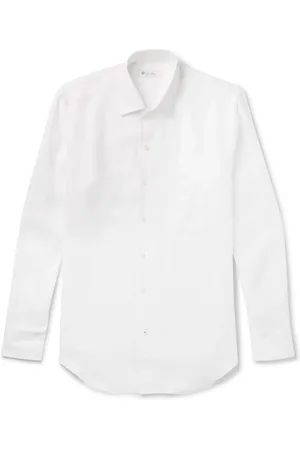 Loro Piana André Slub Linen Shirt - Men - - M