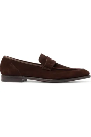 GEORGE CLEVERLEY George Suede Penny Loafers - Men - - UK 8