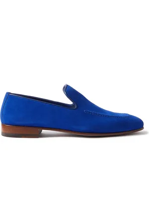 Manolo Blahnik Truro Suede Loafers - Men - - UK 7