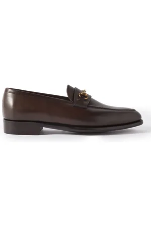 GEORGE CLEVERLEY Horsebit Leather Loafers - Men - - UK 10