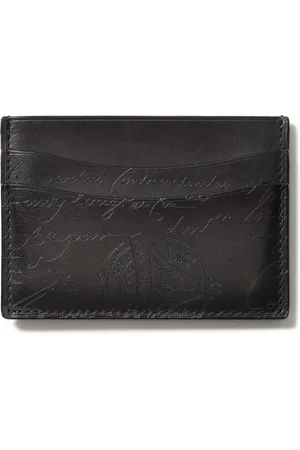 Berluti Bambou Scritto Venezia Leather Cardholder - Men