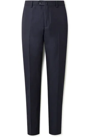 Loro Piana Straight-Leg Linen-Twill Trousers - Men - - IT 54