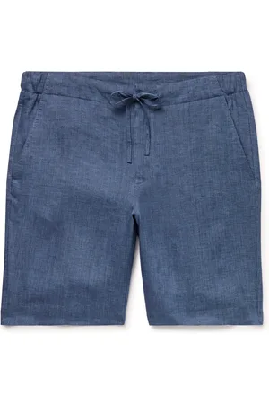 Loro Piana Straight-Leg Linen Drawstring Bermuda Shorts - Men - - XXL