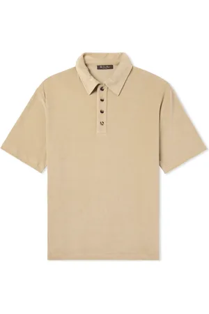 Loro Piana Tsubaki Cotton and Silk-Blend Chenille Polo Shirt - Men - - M