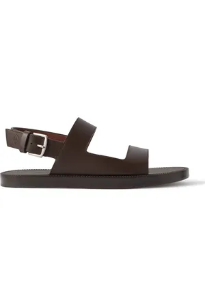 Loro Piana Leather Sandals - Men - - EU 44
