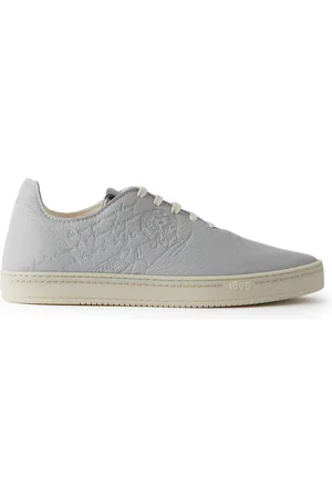 Berluti Eden Scritto Leather Sneakers - Men - - UK 7