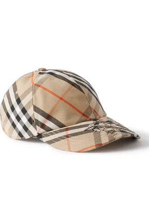 Burberry Logo-Appliquéd Checked Canvas Baseball Cap - Men - - L