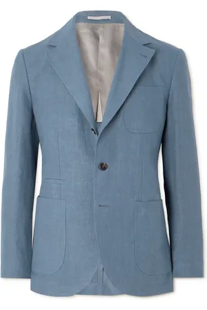 Brunello Cucinelli Linen Suit Jacket - Men - - IT 48